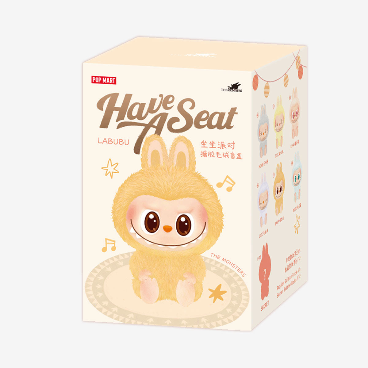 THE MONSTERS - Have a Seat Vinyl Plush Blind Box